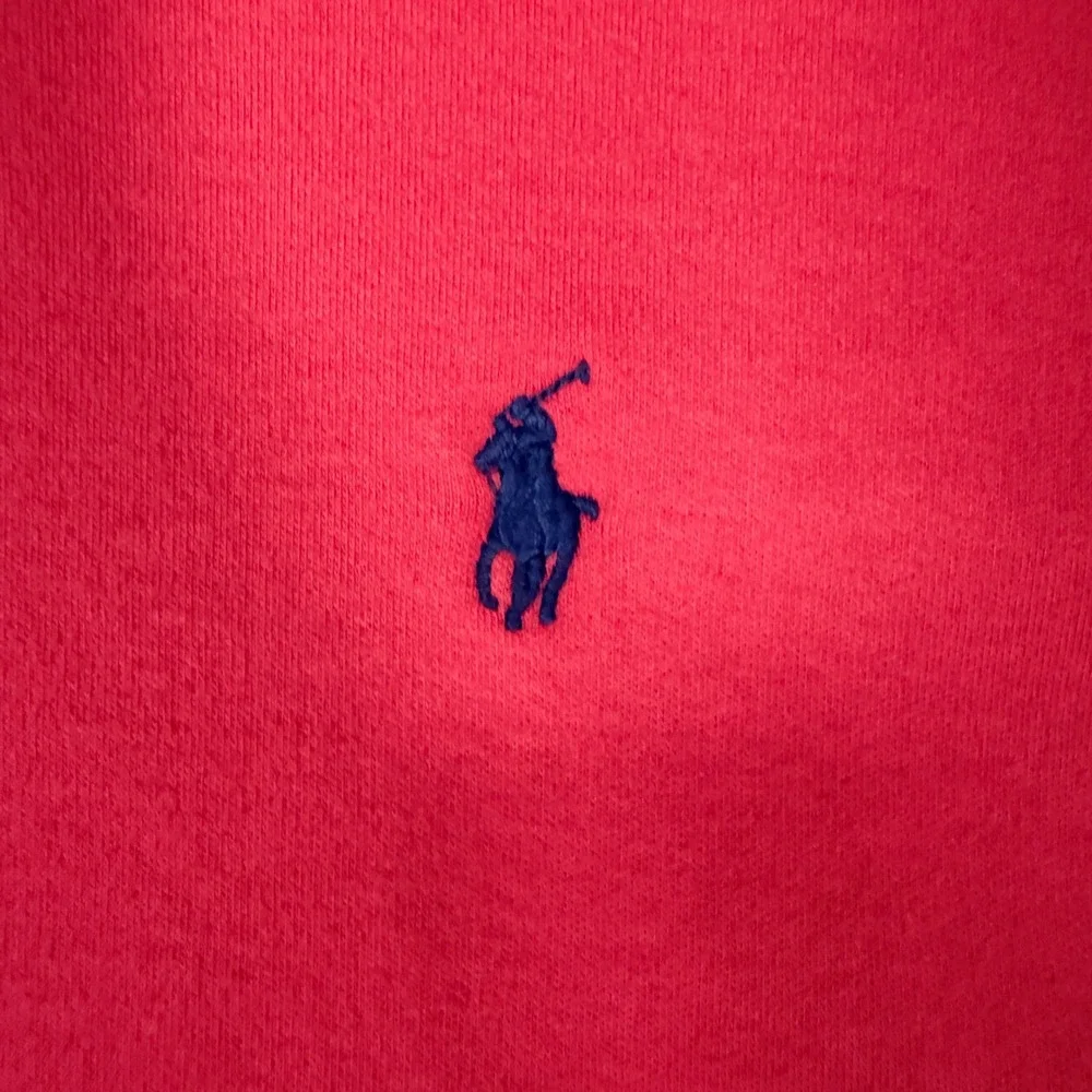 Vintage Polo Ralph Lauren Pink Polo Shirt XXL Made in USA Short‎ Sleeve Cotton